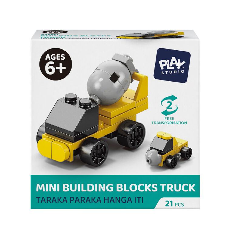 Play Studio Mini Building Block Truck, , hi-res