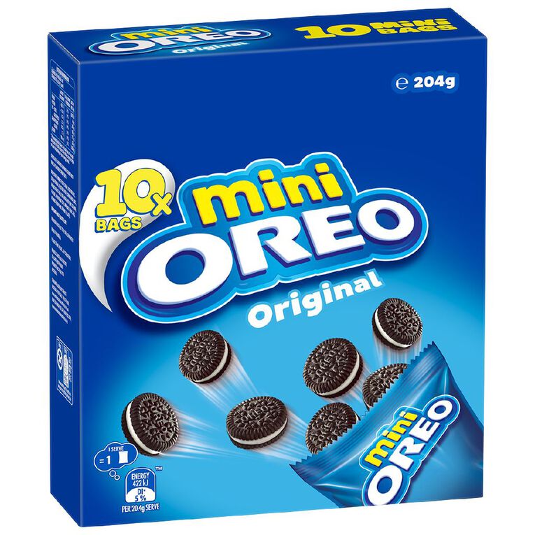Oreo Original Mini Multipack 204g, , hi-res