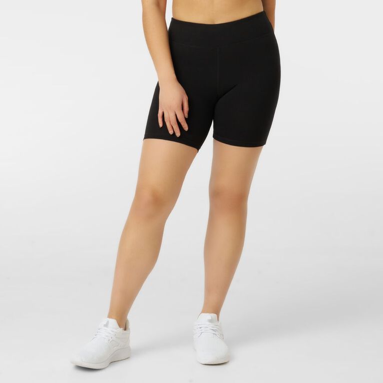Active Intent Women's Bike Pant Shorts, Black, hi-res