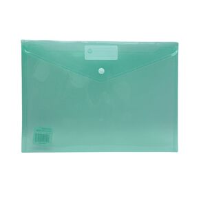 WS Document Envelope Single Dome Mint A4