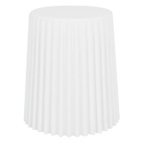 Living & Co Nova Resin Side Table White