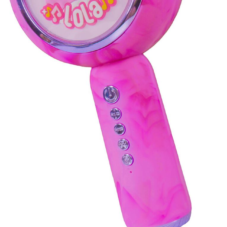 Squishmallows Karaoke Microphone Lola The Unicorn, , hi-res