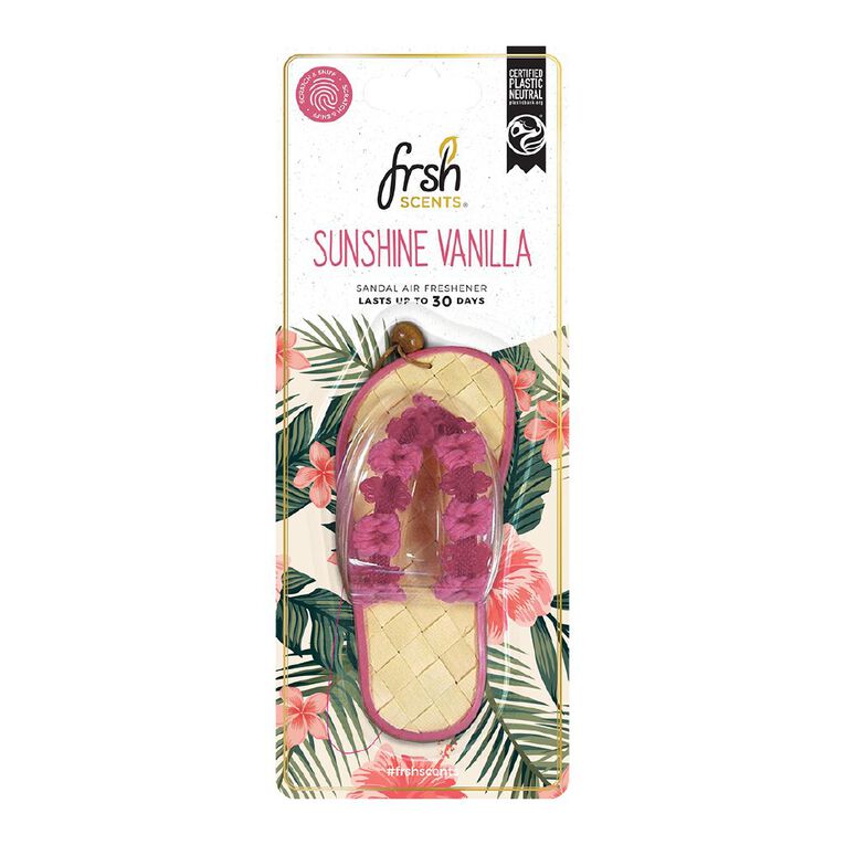Frsh Scents Fresh Scents Car Air Freshener Sandal Sunshine Vanilla, , hi-res