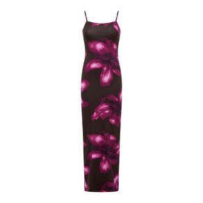 H&H Women's Printed Contour Maxi Dress