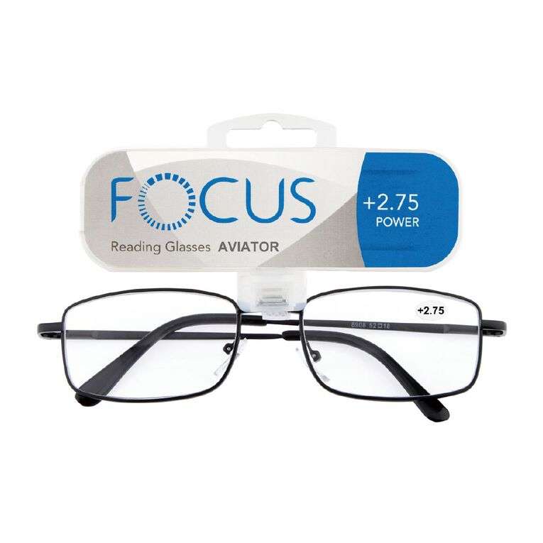 Focus Aviator 2.75 Power Reading Glasses, , hi-res