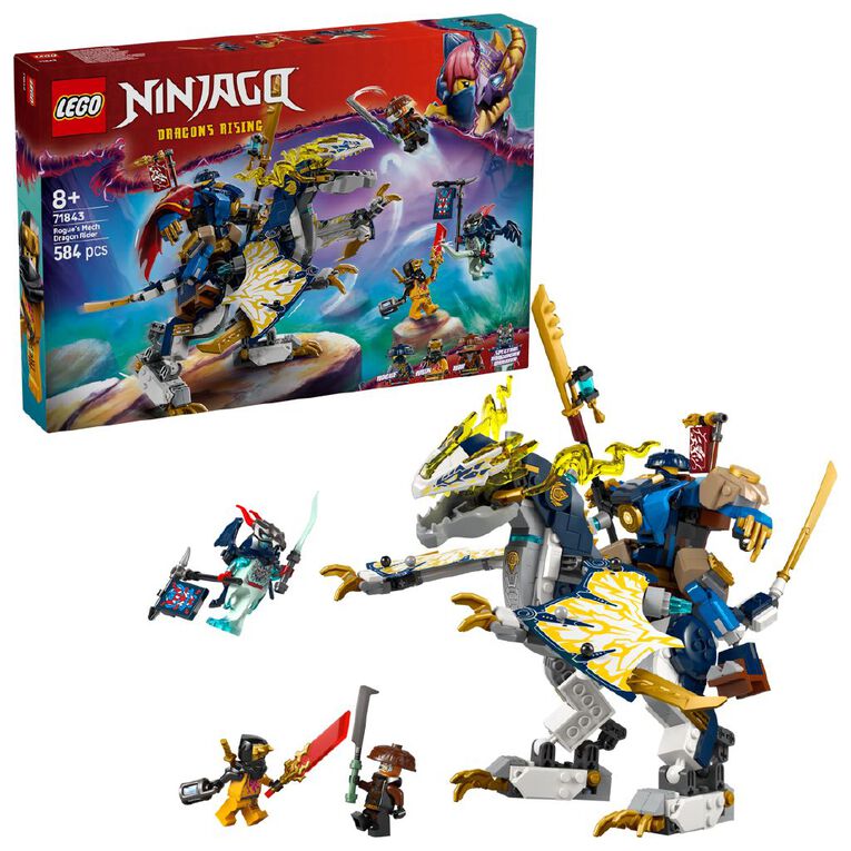 LEGO Ninjago Rogues Mech Dragon Rider 71843, , hi-res