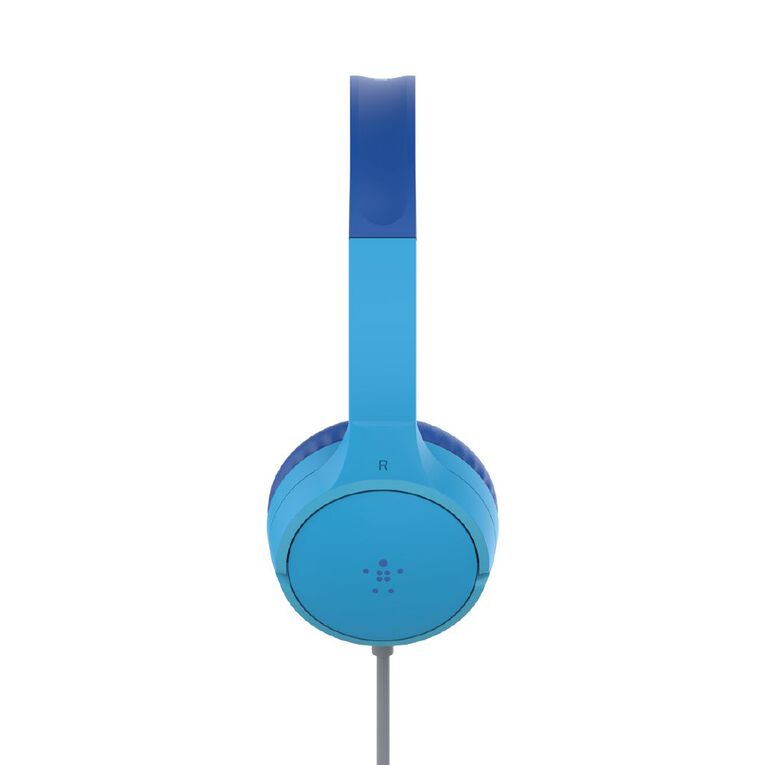 Belkin Belkin SoundForm Mini Wired On-Ear Kids Headphones - Blue, , hi-res