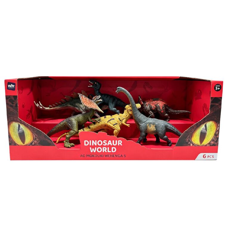 Play Studio Dinosaur World 6 Pieces, , hi-res
