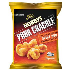 Nobby's Pork Crackle Spicy BBQ