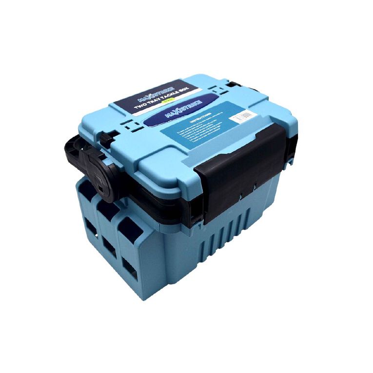 Maxistrike Small Two Tray Tackle Box, , hi-res