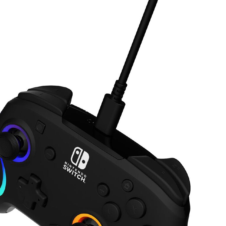 PDP Afterglow Wave Wireless Plus Nintendo Switch Controller Black, , hi-res