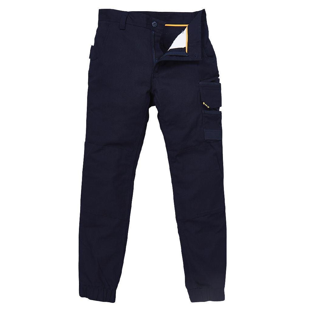 Tradie Cuffed Skinny Cargo Pants Navy 