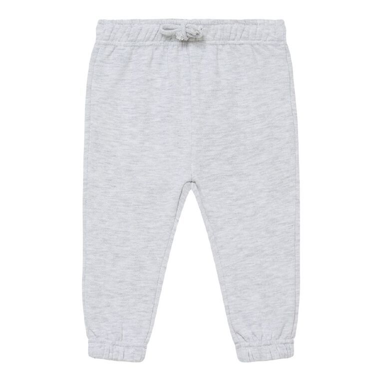 Young Original Babies' Plain Trackpants, Grey Light, hi-res