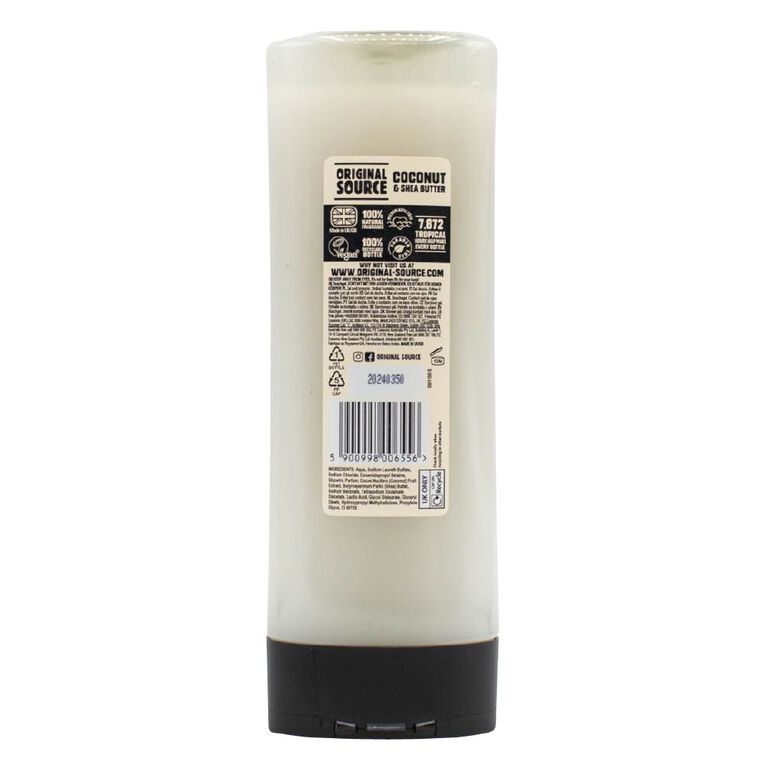 Original Source Tropical Coconut & Shea Butter Shower Gel 500ml, , hi-res
