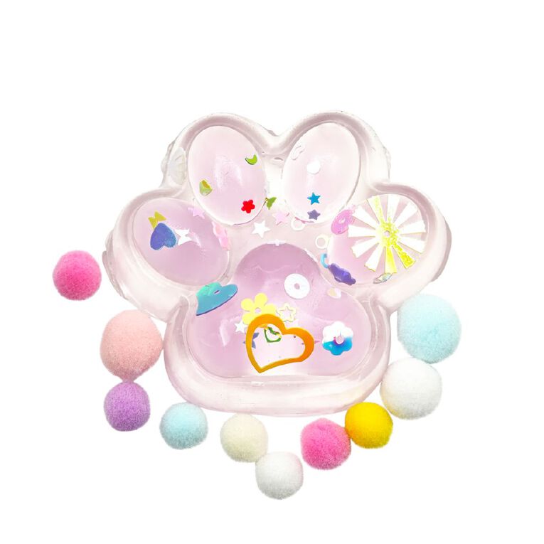 Squishy Double Colour Cat Paw, , hi-res