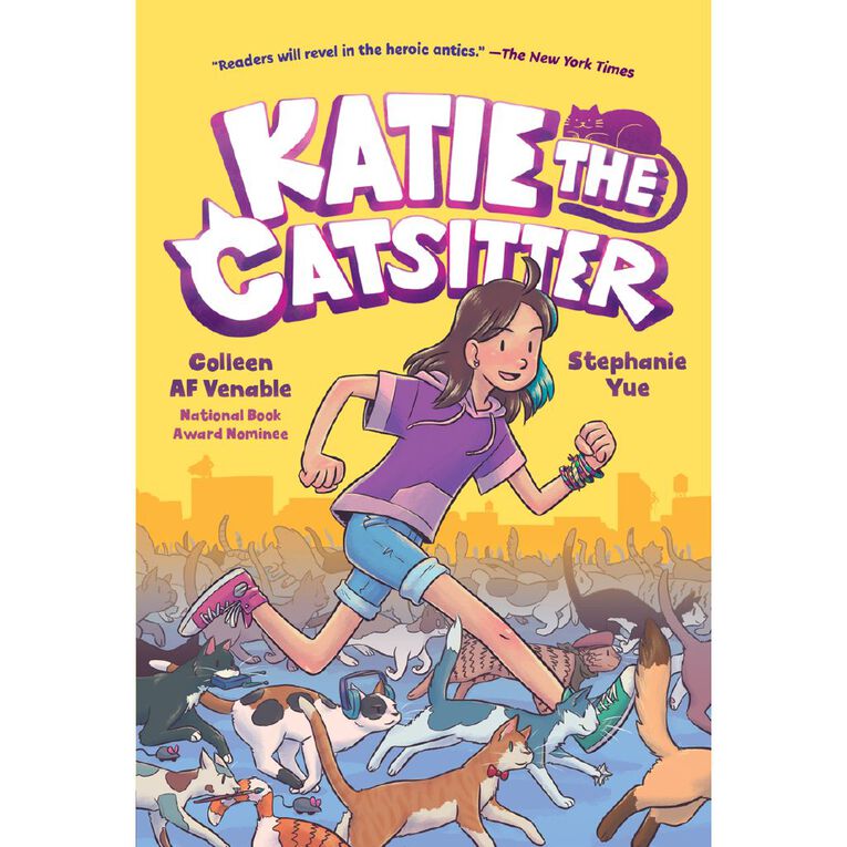 Katie The Catsitter Graphic Novel by Colleen AF Venable, , hi-res