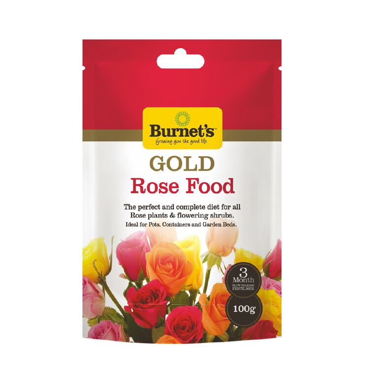 Burnet's Gold Rose Food 100g, , hi-res