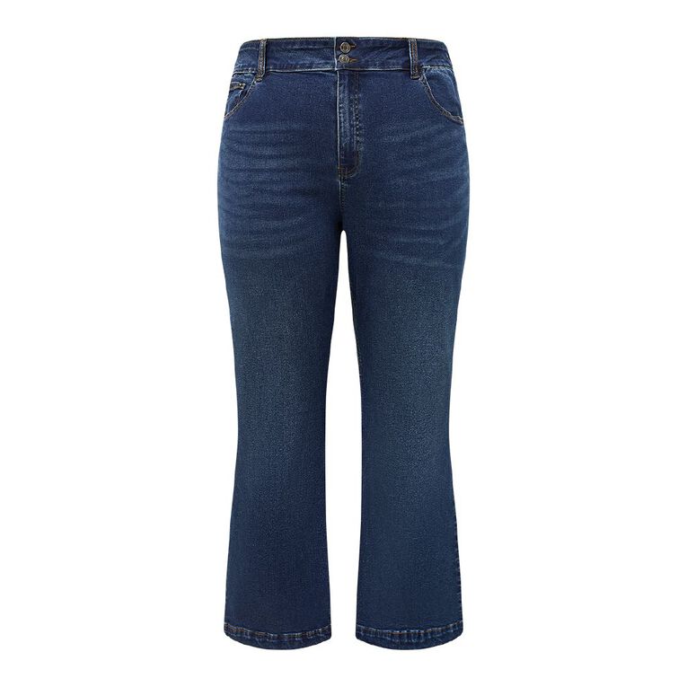 H&H Curve Women's Bootcut Jeans, Denim, hi-res