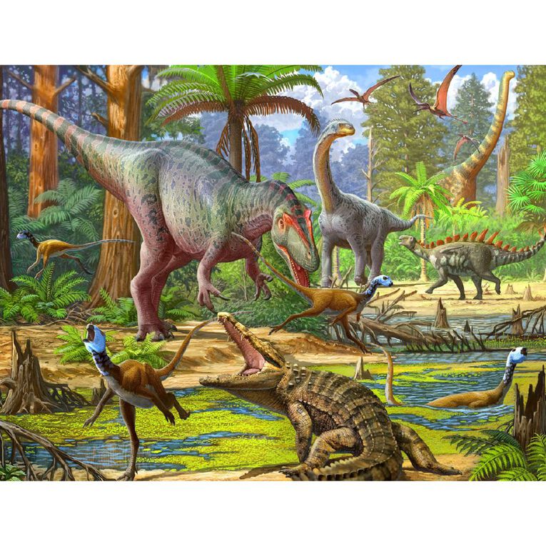 Hear Me Roar Frame Tray Puzzle 96 Piece Assorted, , hi-res
