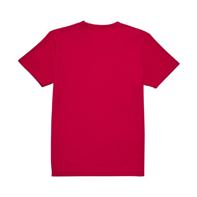 Schooltex Cambridge Middle School Tee with Transfer, Red Mid, hi-res