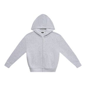 Young Original Plain Zip Hoodie