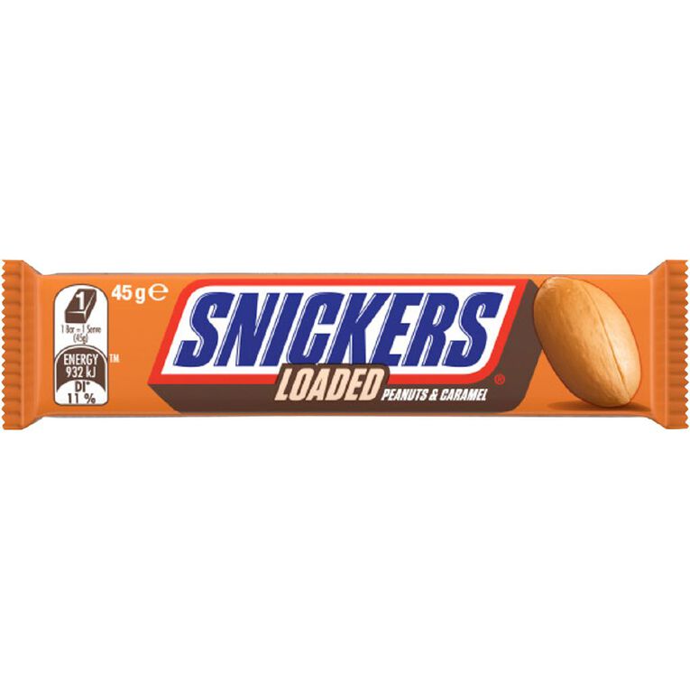 Snickers Loaded Chocolate Bar Medium, , hi-res