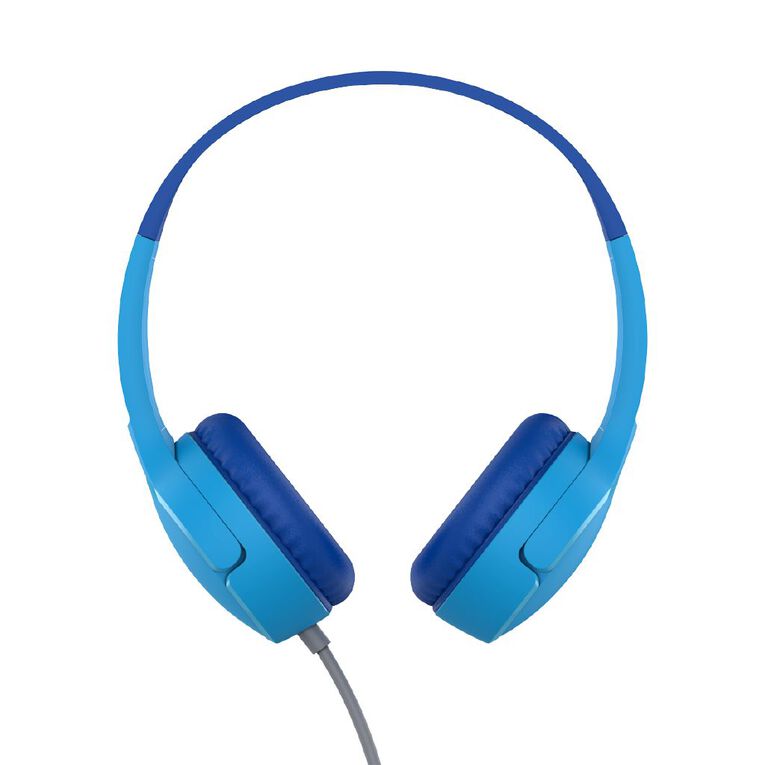 Belkin Belkin SoundForm Mini Wired On-Ear Kids Headphones - Blue, , hi-res