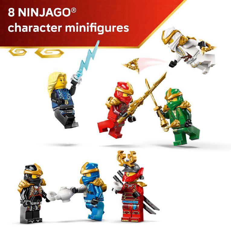 LEGO Ninjago Ninja Character Display 15th Anniversary 71866, , hi-res