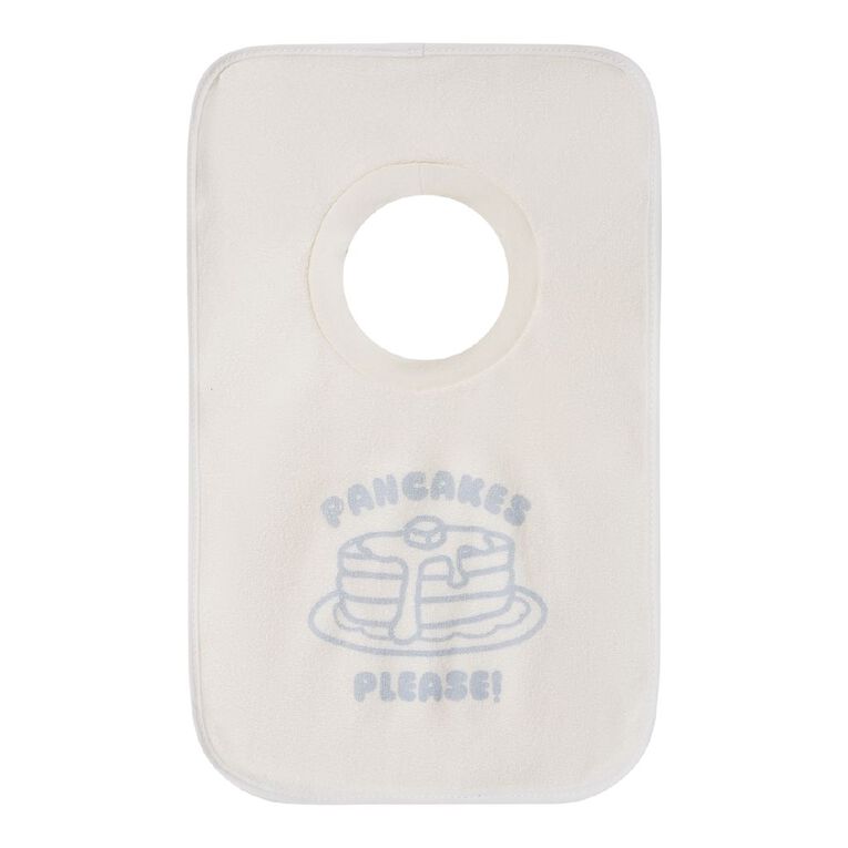 Young Original Babies' Pull Over Bibs 3 Pack, Cream BRUNCH, hi-res