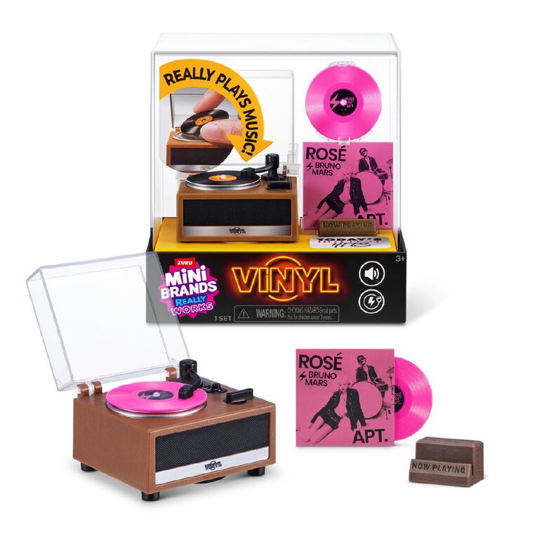 Zuru Mini Brands Vinyls Series 1 Playset Assorted, , hi-res