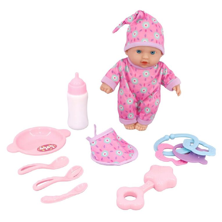 Baby Doll 20cm Feeding Play Set, , hi-res