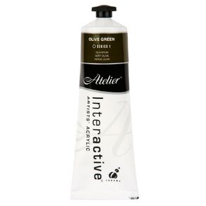 Atelier S1 Acrylic Paint Olive Green 80ml