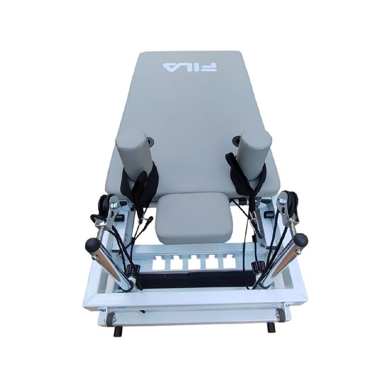 Fila Large Pilates Reformer Machine Grey, , hi-res