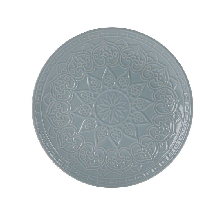 Living & Co Tangier Dinner Plate Blue Light, , hi-res