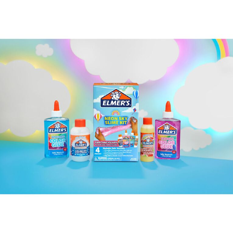 Elmer's Sky Slime Kit 4 Count, , hi-res