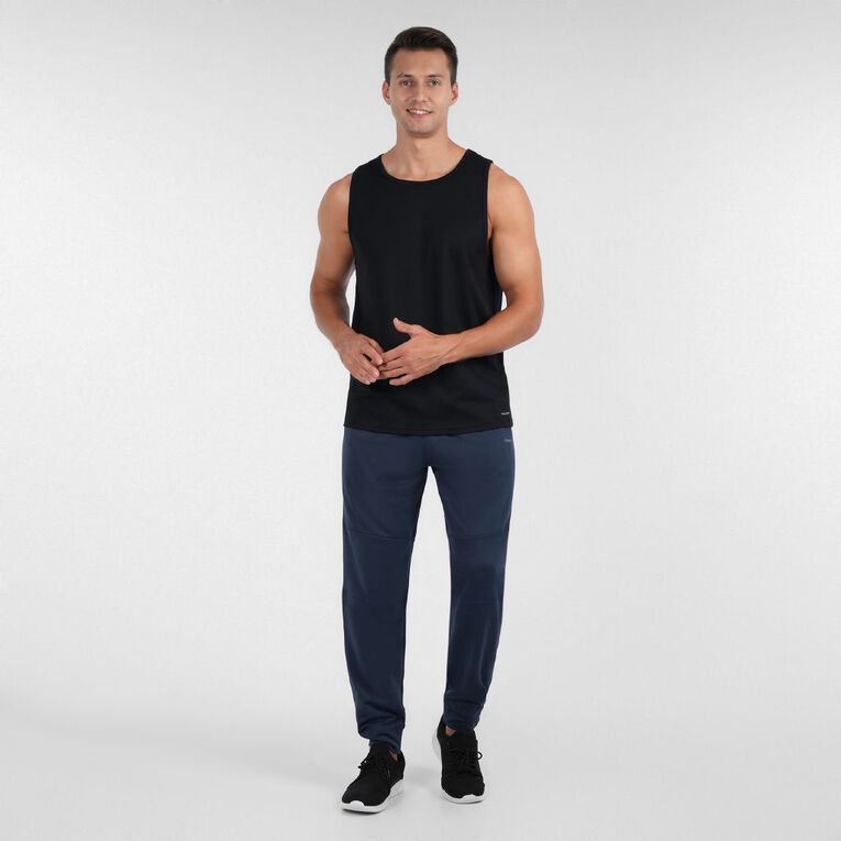 Active Intent Men's Panel Pants, Blue Dark, hi-res