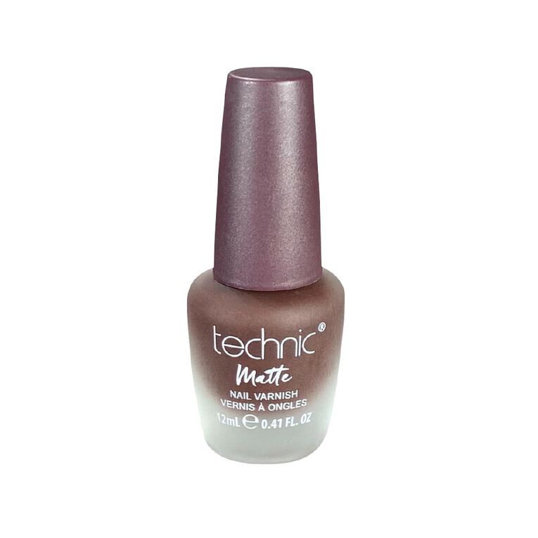 Technic Nail Varnish Matte Cocoa, , hi-res