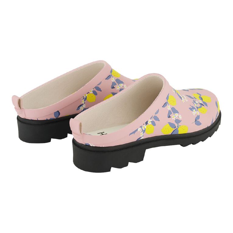 H&H Women's Gardening Clogs Pink The Warehouse