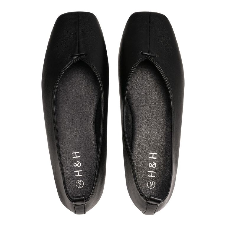 H&H Women's Zelana Ballet, Black, hi-res