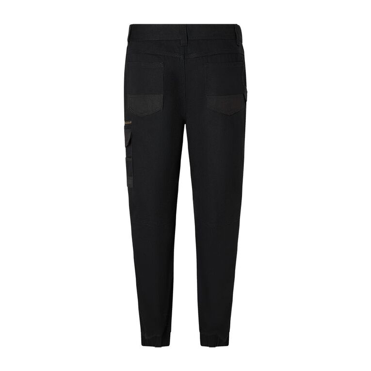 Rivet Men's Cuffed Jogger, Black, hi-res