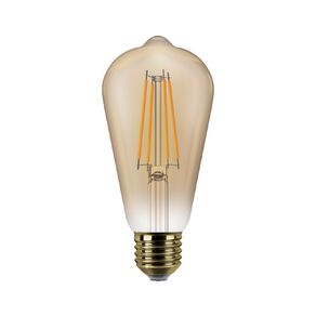 Edapt LED ST64 E27 Classic Light Bulb 7W Filament Amber