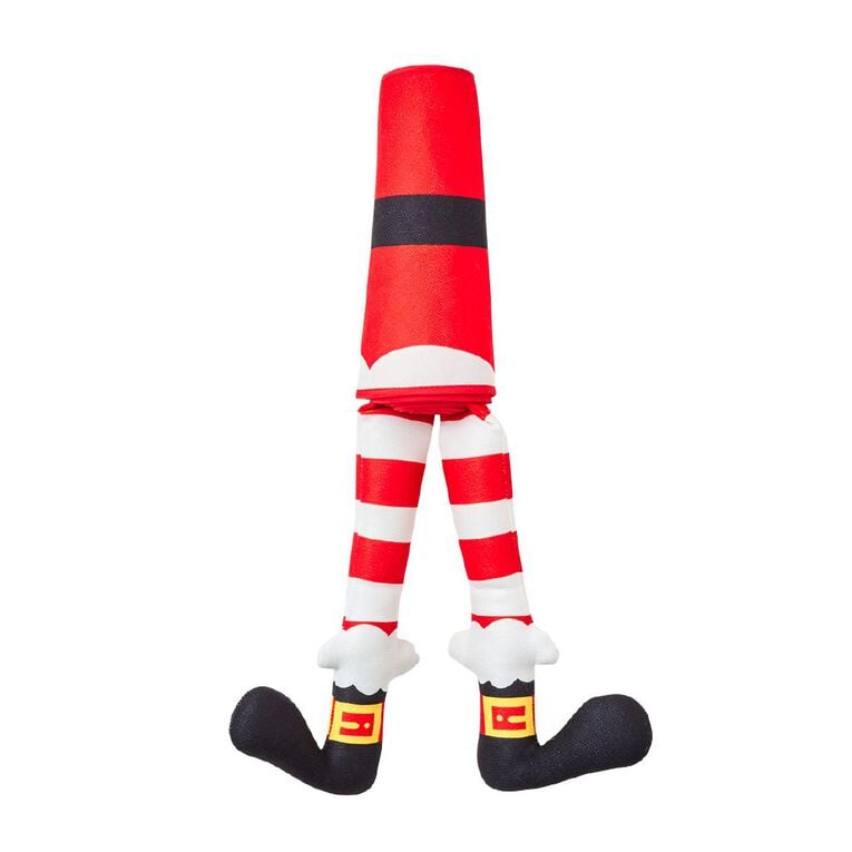 Ruby Ware Warehouse Wonderland Christmas Tree Skirt Santa with Legs Red 60cm Red | The ...
