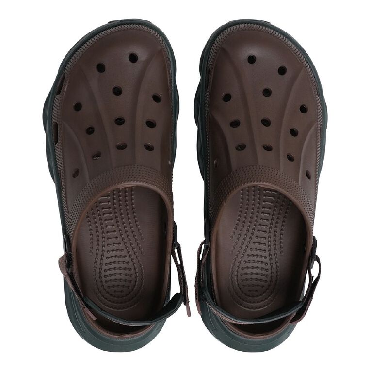 H&H Men's Intrepid Frog Clog Shoes, Brown, hi-res