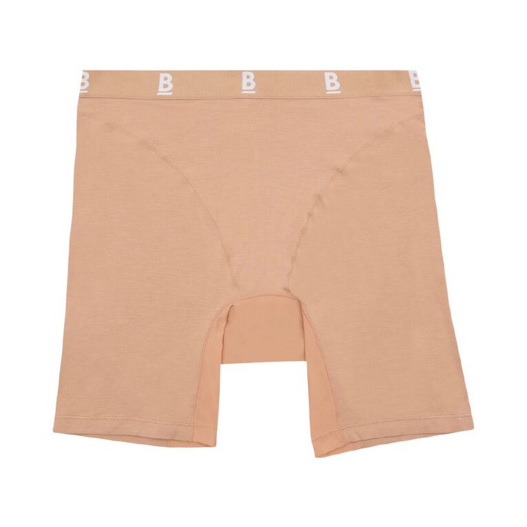 B FOR BONDS Women's Anti-Chafe Shorts, Beige, hi-res