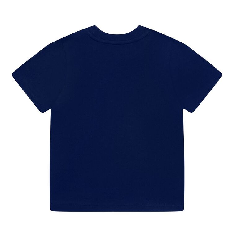 Young Original Preschool Short Sleeve Printed Tee, Blue Dark, hi-res