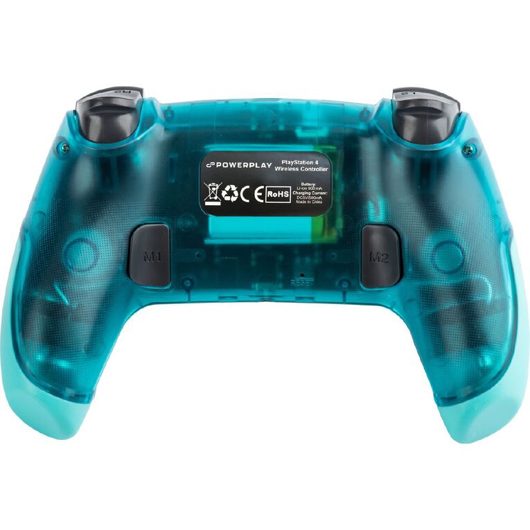 PowerPlay PS4 Wireless Controller Translucent Teal, , hi-res