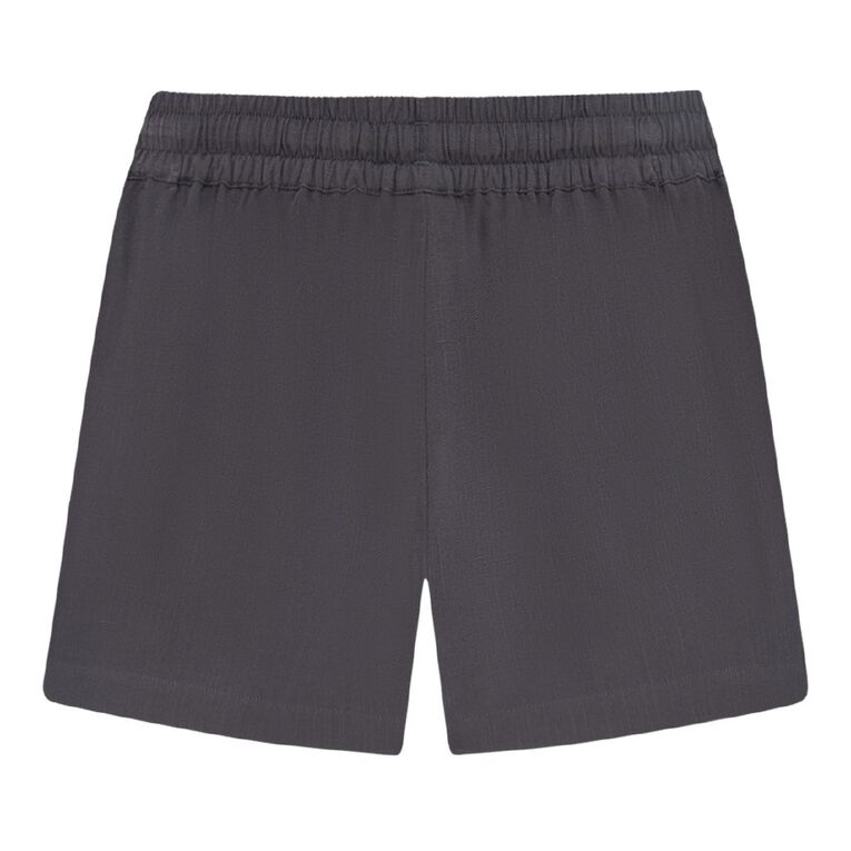 Young Original Linen Blend Shorts, Grey Dark, hi-res