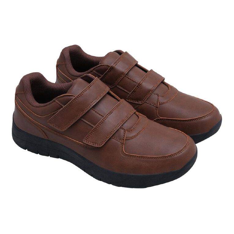 H&H Men's Vincent Sneakers, Brown, hi-res