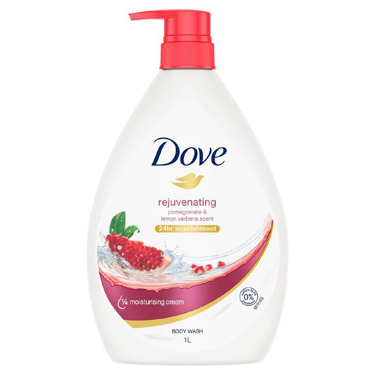 Dove Rejuvenating Pomegranate Body Wash 1L The Warehouse
