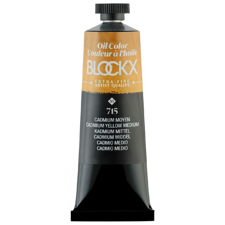 BLOCKX Oil Tube 35ml S5 715 Cadmium Medium Yellow, , hi-res